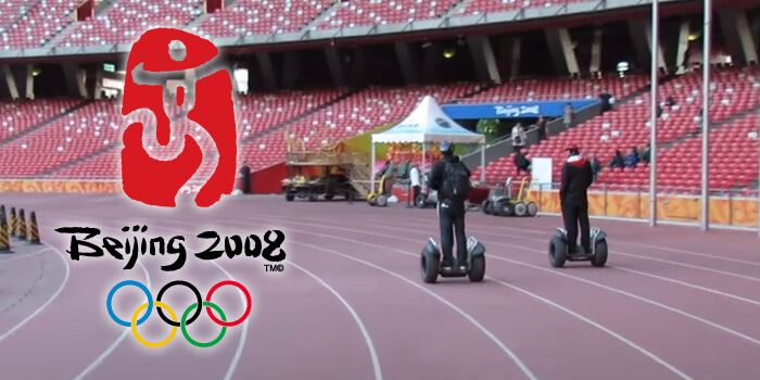 Segway — Jeux Olympiques — Pékin 2008